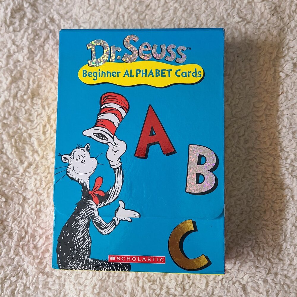 5/$30 Scholastic Dr. Seuss Beginner Alphabet Cards